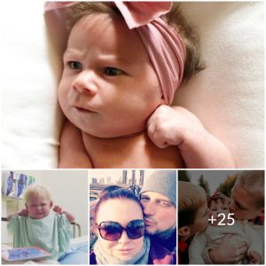 Unexpected birth and laughter : A baby with an angry face