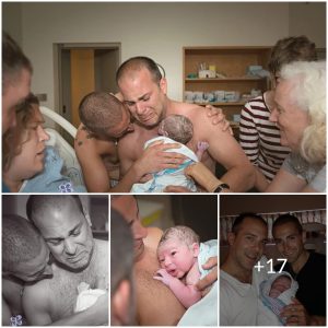 Viral Photo Captures Beautiful Bond Between Two Dads and Their Baby