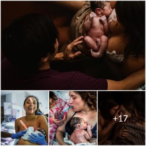 The Resilience of Mothers: A Powerful Image of Triumph over Labor