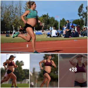 The Ultimate Endurance Test: Pregnant Athlete Breaks Record, Completes Mile in 5:17