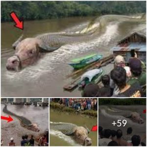 The Mythical Beast of Bekasi: The Head of a Buffalo, The Body of a Snake(video)