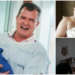 The happy feeling of fathers when meeting their little angel for the first time will melt your heart